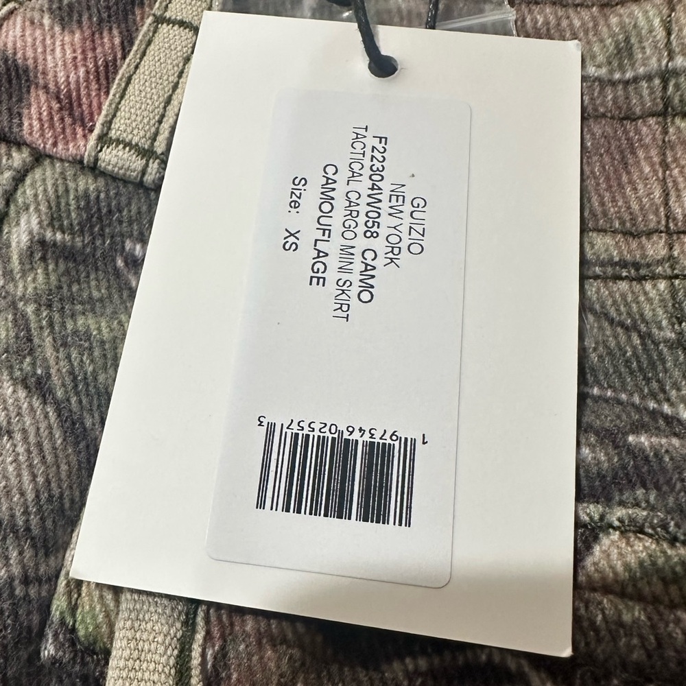 Danielle Guizio Camouflage Mini Skirt - Picture 7 of 7